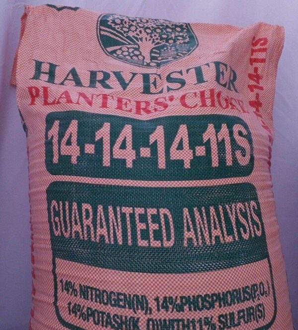Harvester Balanced Fertilizer 14-14-14 (50kg)