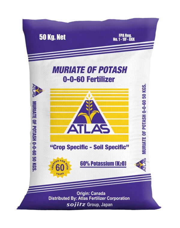 MOP 0-0-60 Fertilizer 50kg